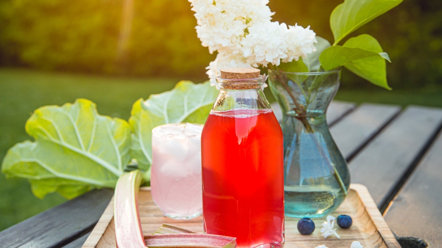 Rhabarbersirup