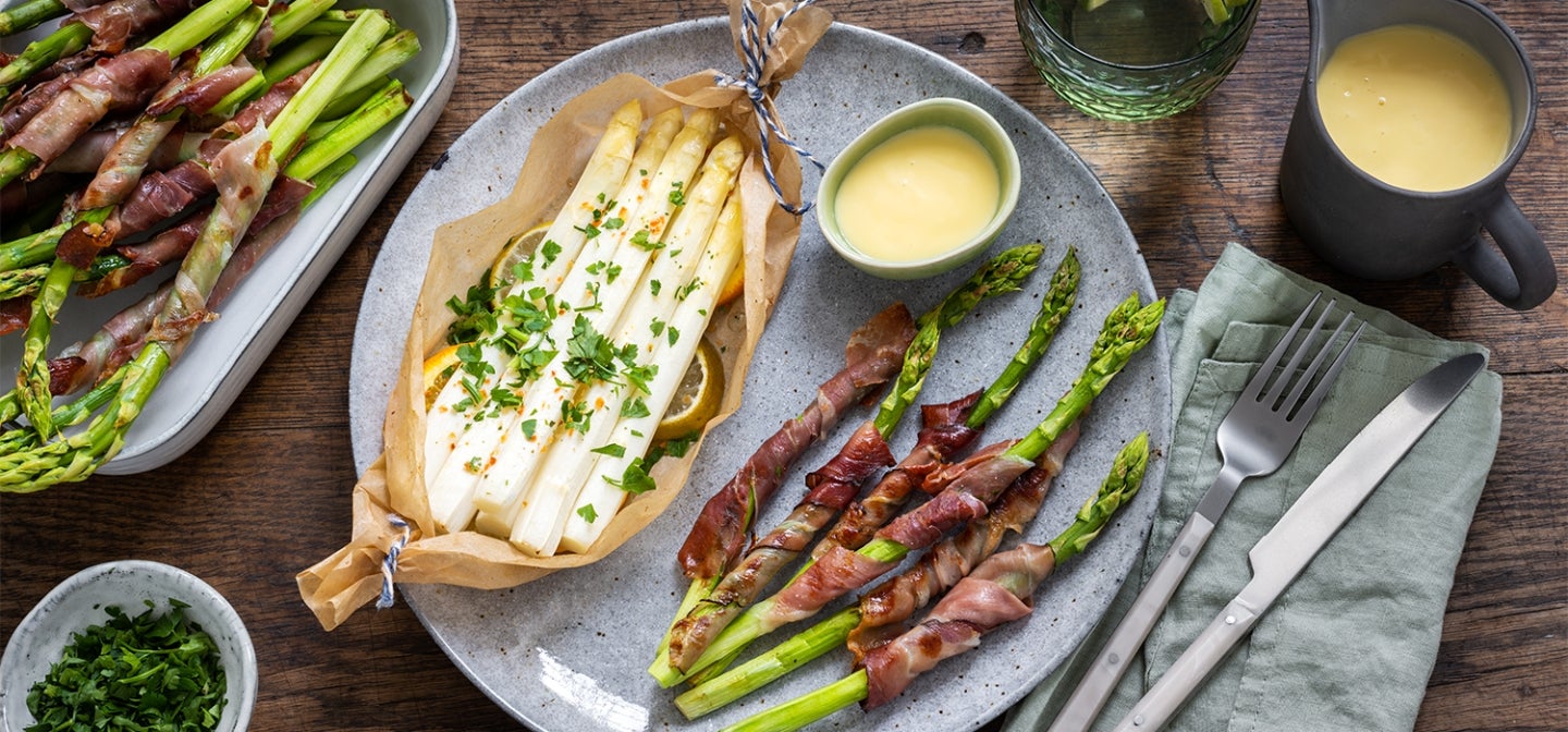 Gegrillter Spargel
