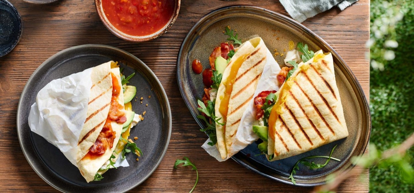 Gegrillte Wraps Gegrillte Wraps