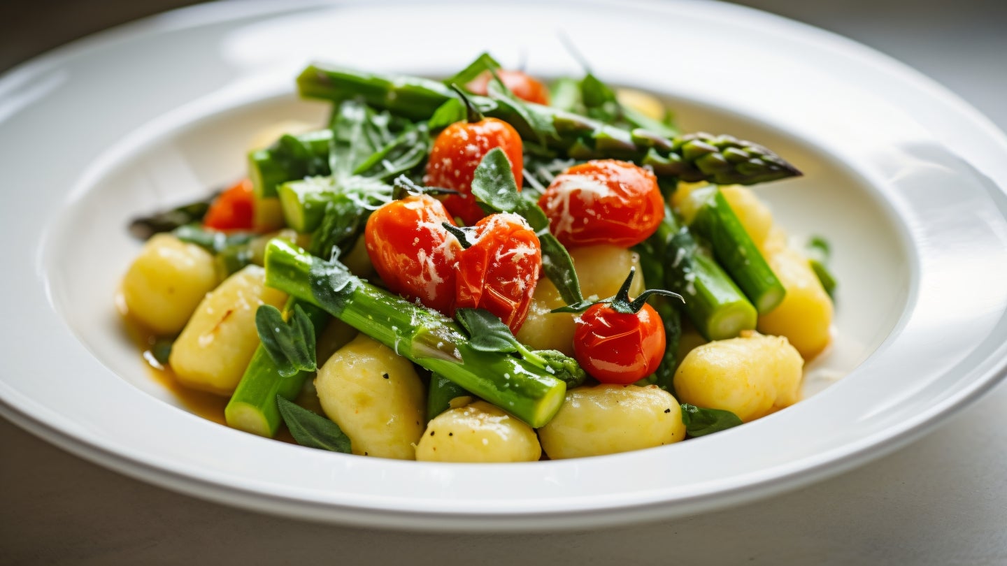 Spargel-Gnocchi Pfanne