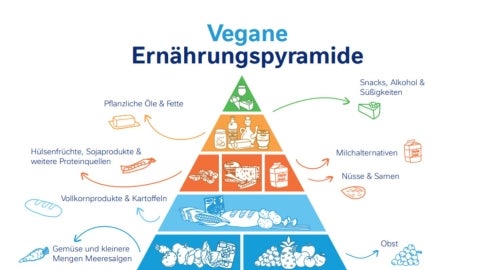 Vegane Ernährungspyramide