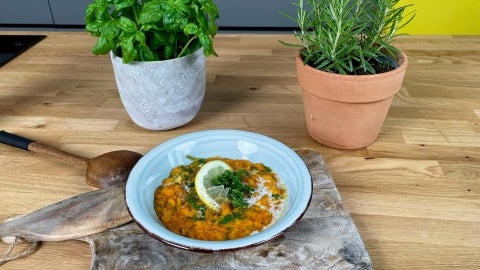 Kartoffel Linsen Dal