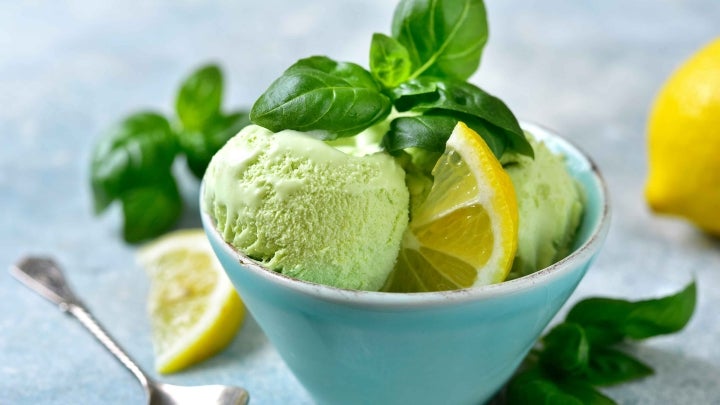 Eis aus Obst