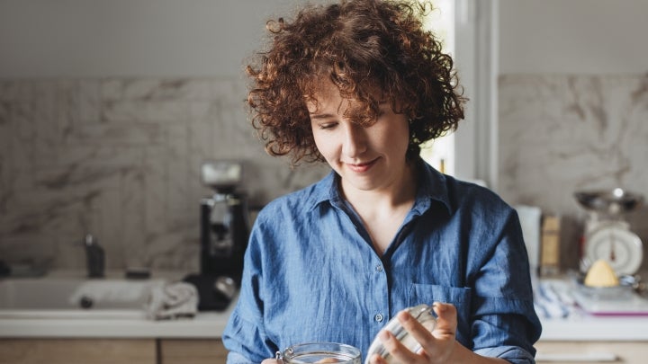 Müsli Frau