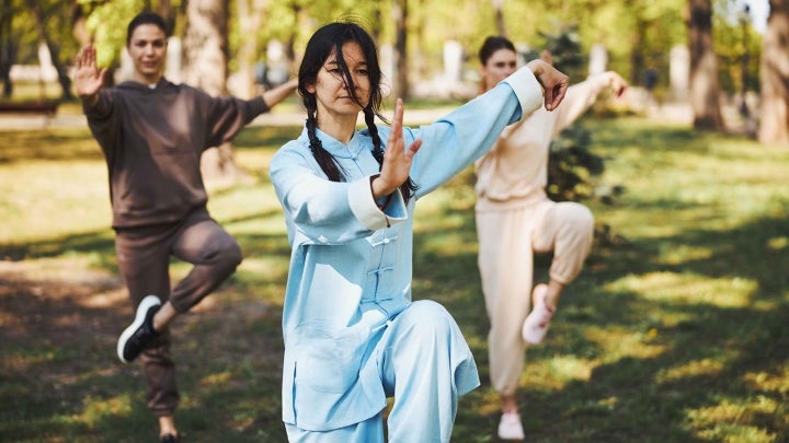 Taichi im PArk
