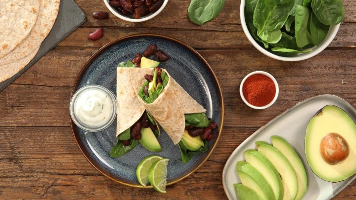 Mexikanischer Vollkorn-Wrap