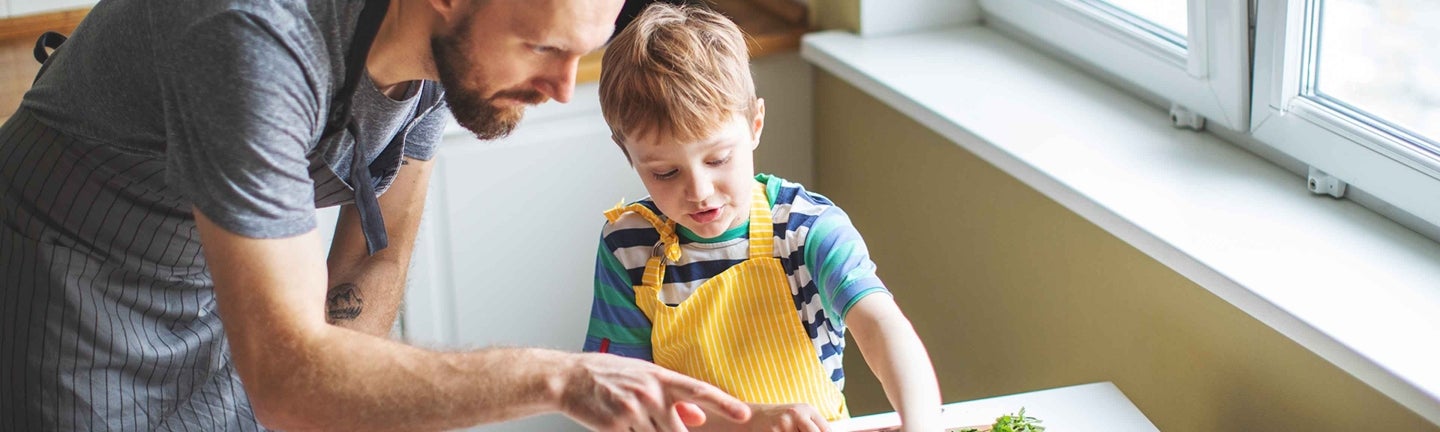 Kochen mit Kindern