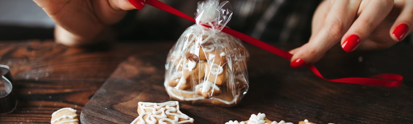 Plätzchen einpacken