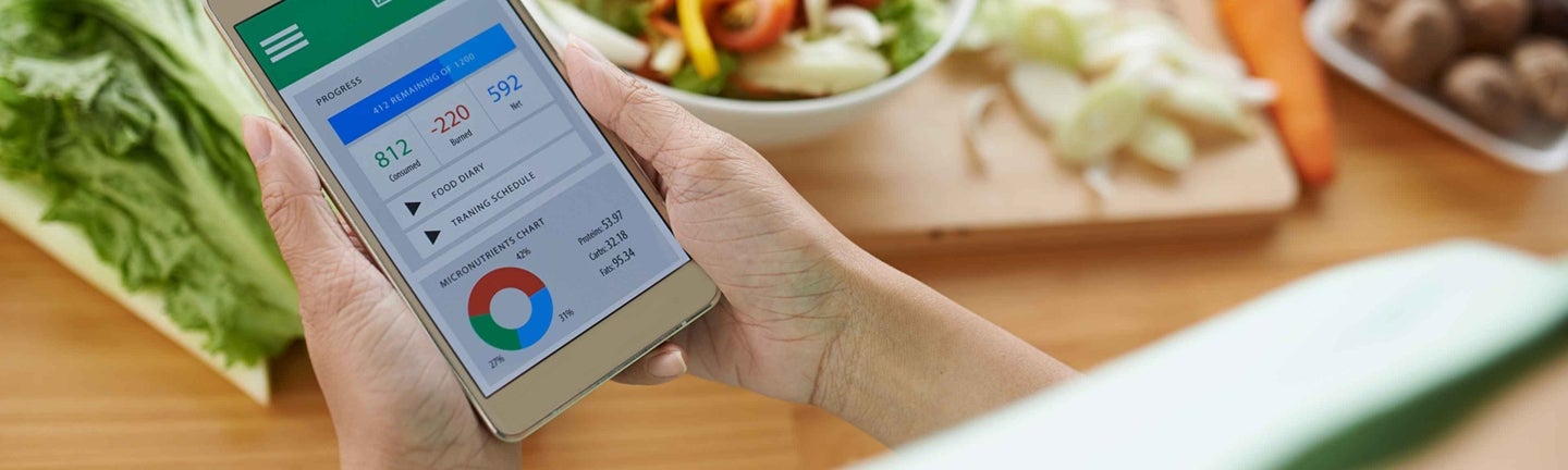 Apps helfen beim Abnehmen