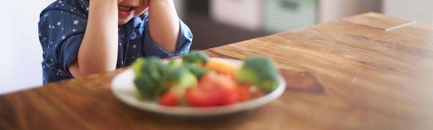 Kind will kein Gemüse essen