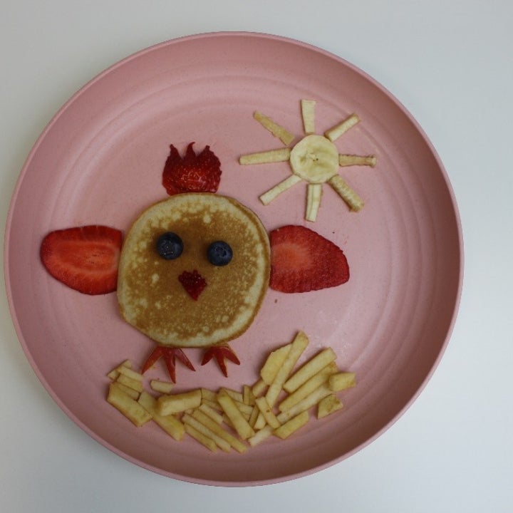KückenPancakemitObst